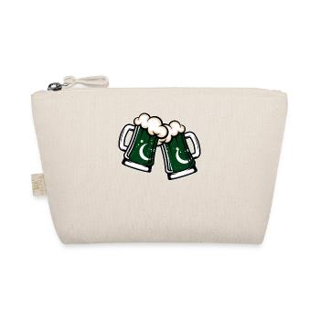 Pakistan Flag Cool Beer Mug - Organic Pouch - nature - Front