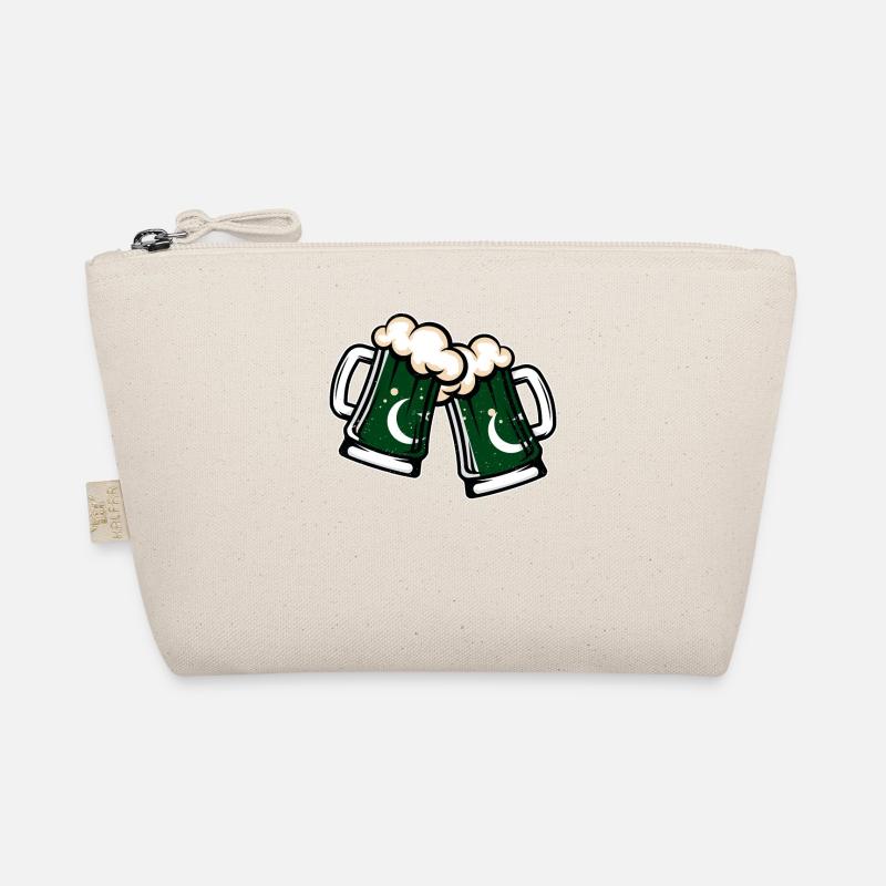 Pakistan Flag Cool Beer Mug Organic Pouch