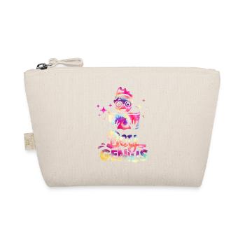 Boy Genius Back to School - Organic Pouch - nature - Front