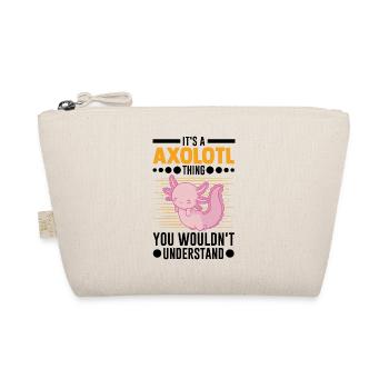 Axolotl Cadeau Queue Lurch - Trousse biologique - nature - Devant