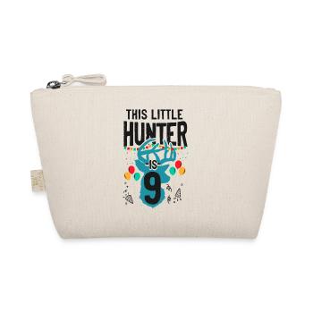 Buck Deer Hunting Hunter Kid - Organic Pouch - nature - Front