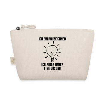 Bauzeichner Beruf Ausbildung - Bio-Täschchen - Natur - Vorne