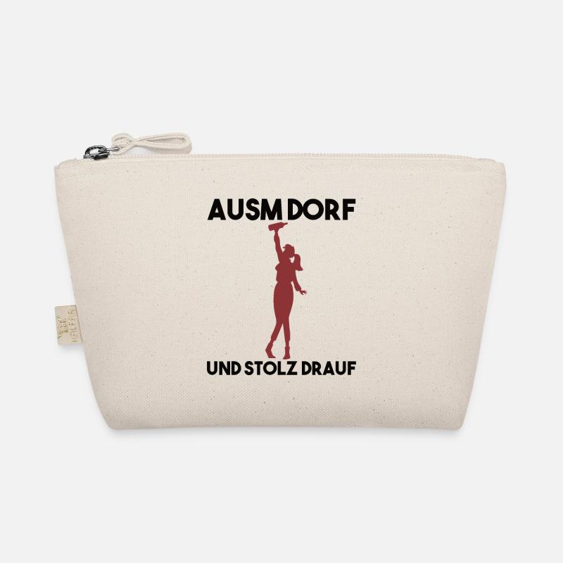 Dorfleben Spruch Bio-Täschchen