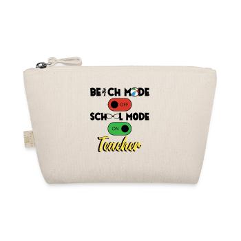 Back to School Teacher School Mode On Education - Bio-Täschchen - Natur - Vorne