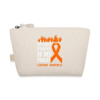 My son's fight is my Fight - Organic Pouch - nature - Front