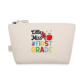 Little Miss erstes Jahr - Bio-Täschchen - Natur - Vorne