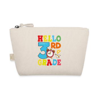 Hello 3rd Year - Organic Pouch - nature - Front