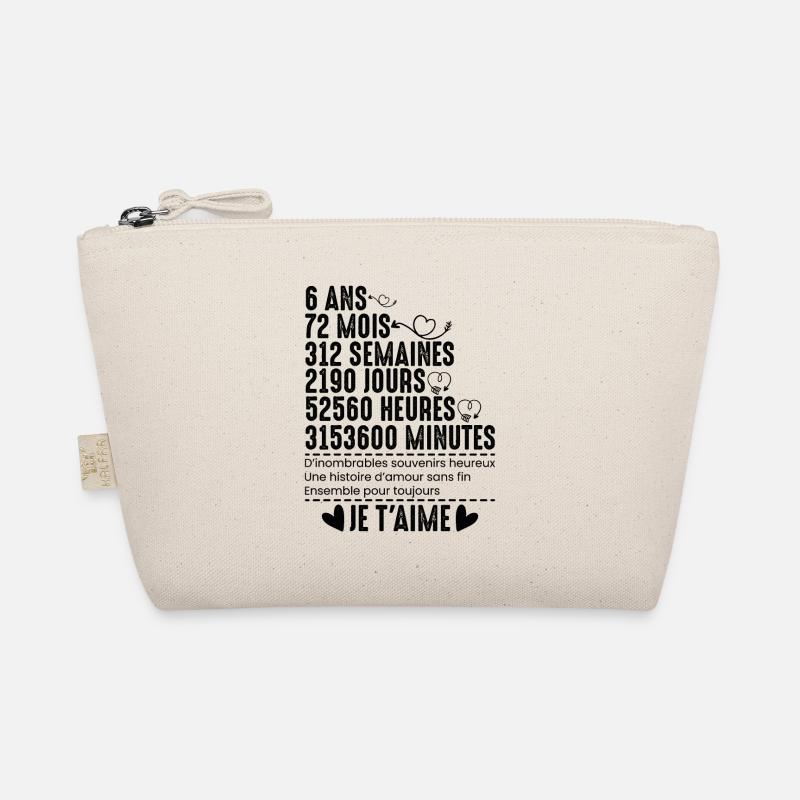 Cadeau Pour 6 Ans De Mariage Trousse biologique