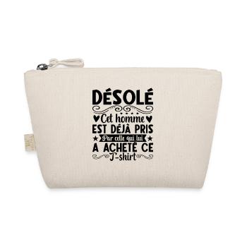 Désolé Cet Homme Est Déjà Pris - Trousse biologique - nature - Devant