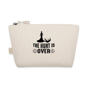 Wedding The hunt is over Wedding gift - Organic Pouch - nature - Front