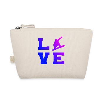 Snowboard hommes femmes sports d'hiver snowboarders - Trousse biologique - nature - Devant