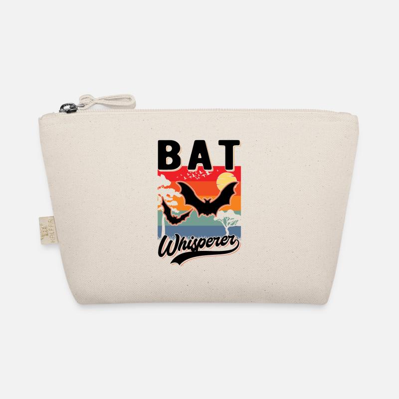 Bat Whisperer Fringed Bat Organic Pouch