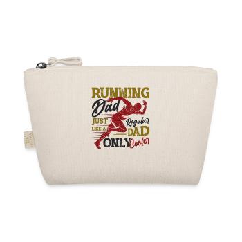 Running Dad, Just Like A Regular Dad, Only Cooler - Organic Pouch - nature - Front