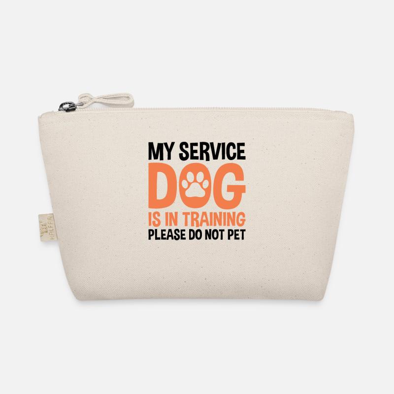 My service dog is in training Organic Pouch