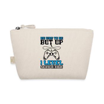 Teens Back to School No Way to Go Up One Level - Organic Pouch - nature - Front
