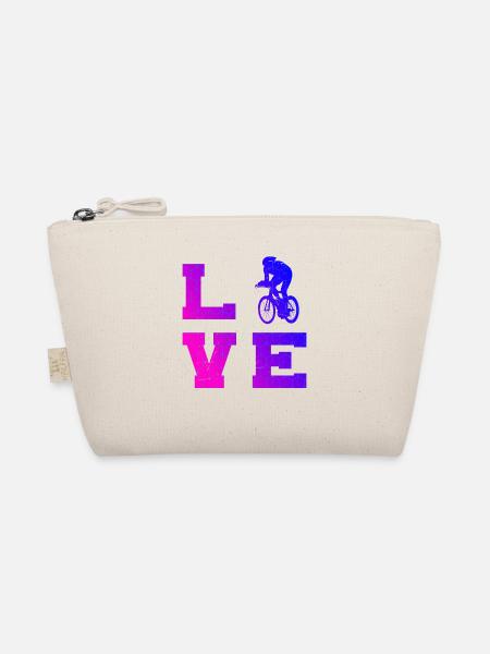 Women's Road Bike Racing Bike Men's Road Cycling - Organic Pouch - nature - Front