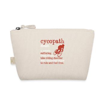 Definition Funny Cyclist Bicycle Funnier - Organic Pouch - nature - Front