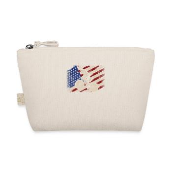 Vintage Cycling Cycle Team Player Sports Fan US - Organic Pouch - nature - Front