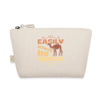 Easily Distracted By Camels - Organic Pouch - nature - Front
