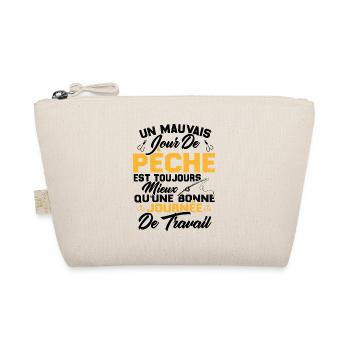 Un mauvais jour de Pêche est toujours mieux - Trousse biologique - nature - Devant