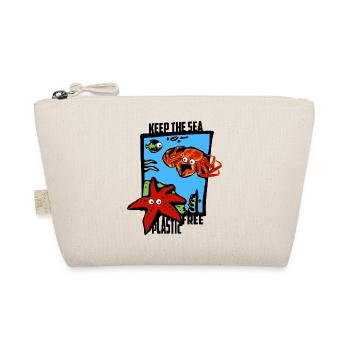 Gardez la mer sans plastique - Trousse biologique - nature - Devant