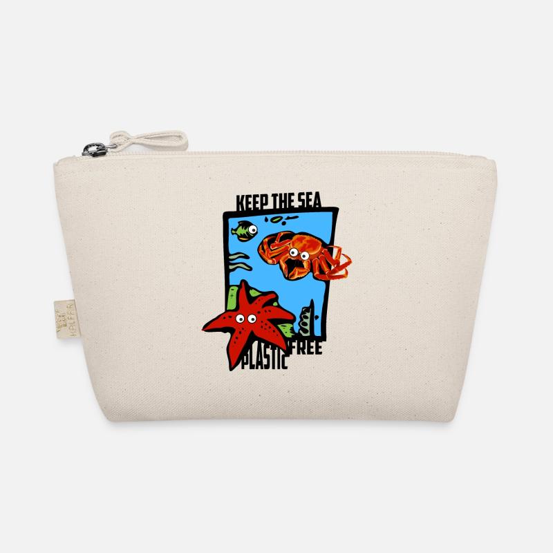 Keep the sea plastic-free Organic Pouch