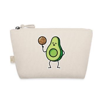 Lustige Avocado basketball Basketballspieler Keto - Bio-Täschchen - Natur - Vorne