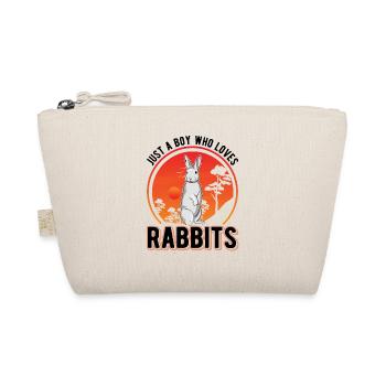 Rabbit Young Rabbit Rabbit - Organic Pouch - nature - Front