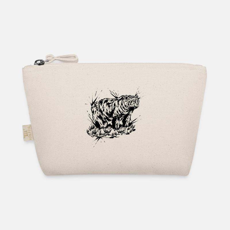 Grizzly Bär Bio-Täschchen