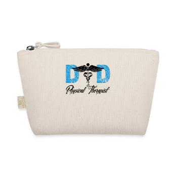 Physical Therapy Dad Therapist Gait Physics PT - Organic Pouch - nature - Front
