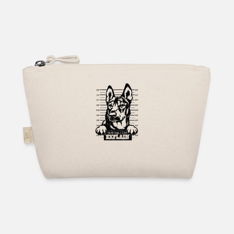 Dear dad I can explain - malinois Organic Pouch