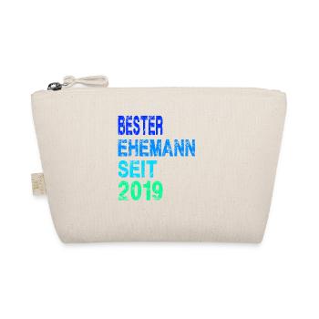 Bester Ehemann seit 2019 - Bio-Täschchen - Natur - Vorne