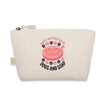 Soap Making Crafting Dog Easily - Organic Pouch - nature - Front