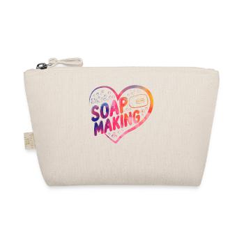 Soap Making Crafting Heart - Bio-Täschchen - Natur - Vorne