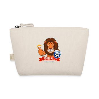Finnland Finnland Lion Fußball Fan Produkt - Bio-Täschchen - Natur - Vorne