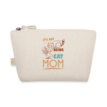 Cat mom - Organic Pouch - nature - Front
