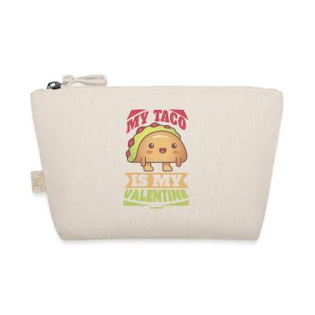 Mon taco est ma Saint-Valentin - Trousse biologique - nature - Devant