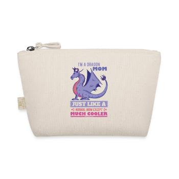 Je suis une maman dragon comme une mère normale sauf Muc - Trousse biologique - nature - Devant