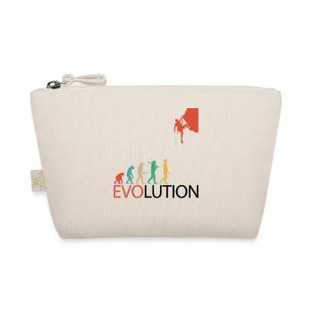 Klettern Bergsteigen Bouldern Bergsteiger Outdoor - Bio-Täschchen - Natur - Vorne