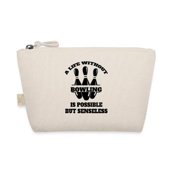 Bowling Bowling Bowling Cadeau Bowling Ball Bowler Bowler - Trousse biologique - nature - Devant