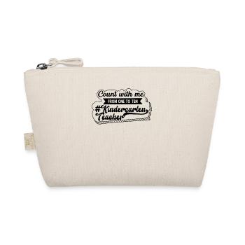 Kids Back To School Count With Me From One To Ten - Organic Pouch - nature - Front