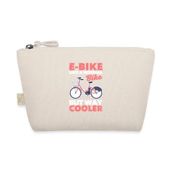 E-Bike Wie ein normales Fahrrad, aber viel cooler - Bio-Täschchen - Natur - Vorne