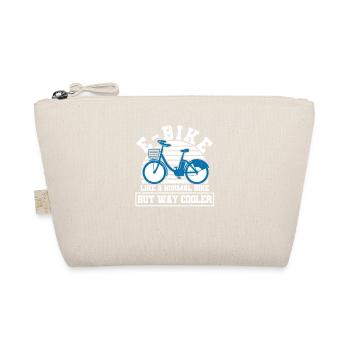 Electric bicycle e-bike like a normal - Organic Pouch - nature - Front