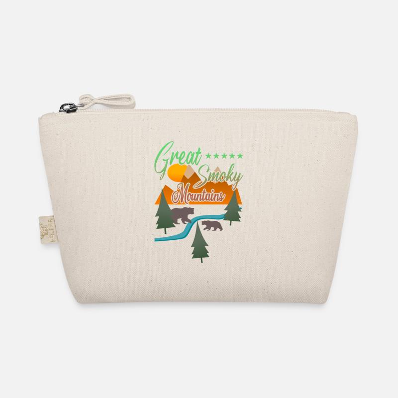 Great Smoky Mountains Bears Organic Pouch