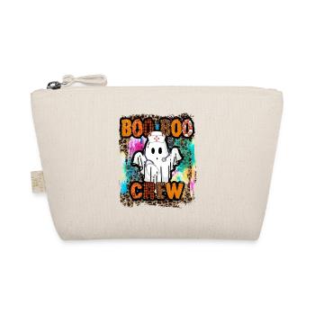 Halloween Boo Boo Crew Krawattenfarbe - Bio-Täschchen - Natur - Vorne