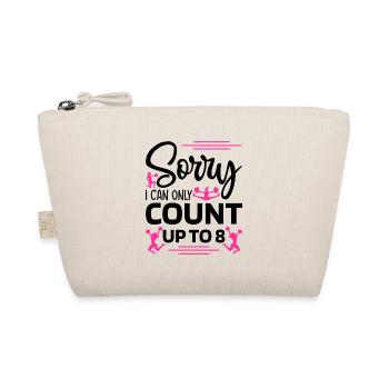 Sorry I Can Only Count Up To 8 Cheerleader Cheerin - Bio-Täschchen - Natur - Vorne