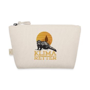 Environmental protection Climate protection Animal welfare Rescue beaver - Organic Pouch - nature - Front
