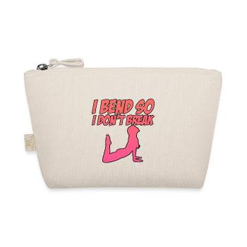 I Bend So I Don't Break 2 - Organic Pouch - nature - Front