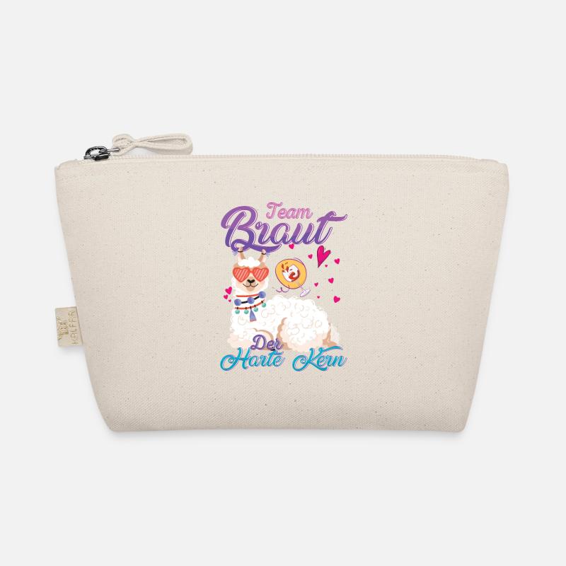 Team Braut Llama Der harte Kern Bio-Täschchen