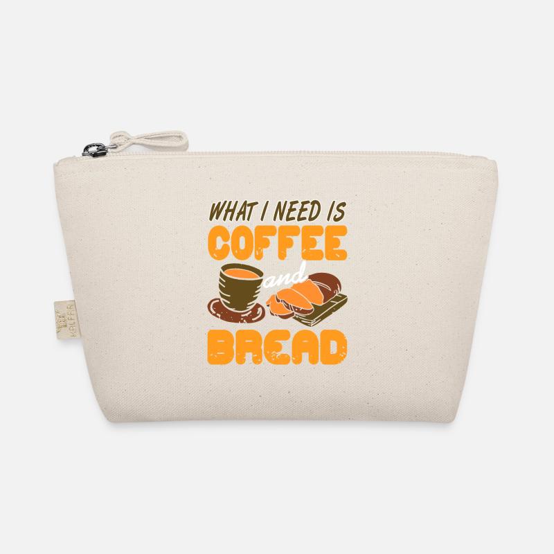 What I Need Is Coffee And Bread Awesome Baking Bio-Täschchen